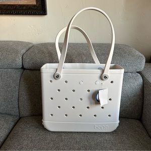 NWT White Baby Bogg Bag